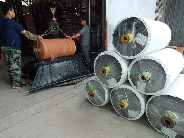 帘子布成品包装